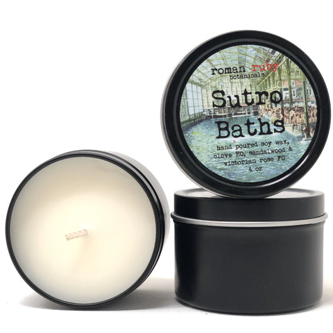 Sutro Baths Candle