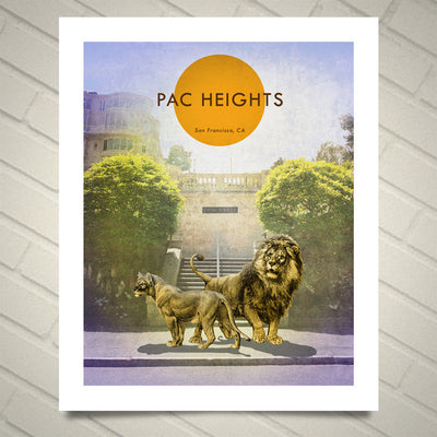 San Francisco Neighborhood Prints 8x10
