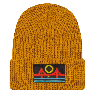 Minimal Bridge beanie - Mustard
