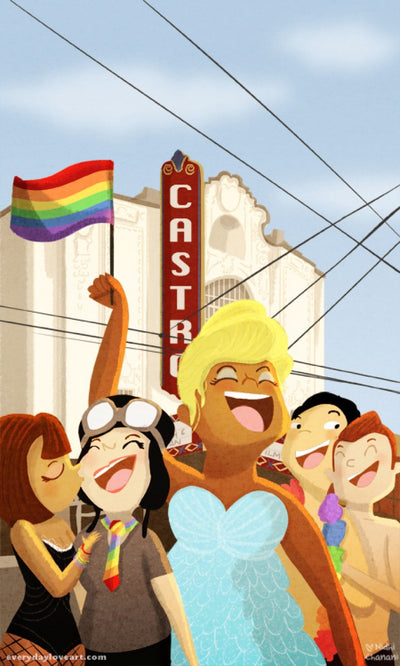 Castro Pride Magnet