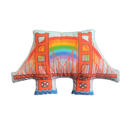 Rainbow Bridge Pillow