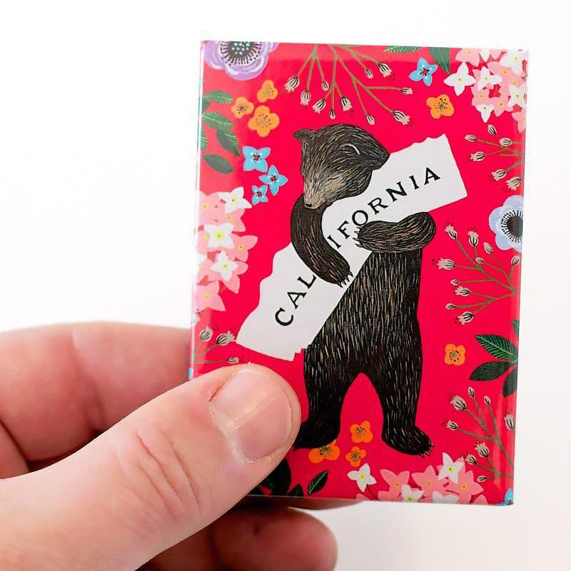 Red Bear Magnet