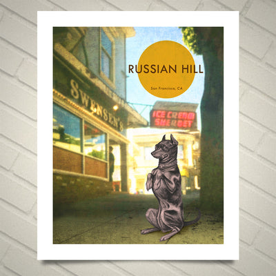 San Francisco Neighborhood Prints 8x10