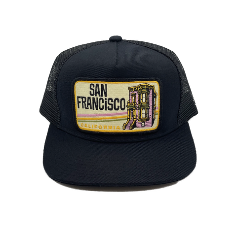 San Francisco Pink Victorian Pocket Hat