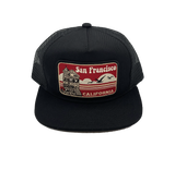 San Francisco Red Victorian Pocket Hat