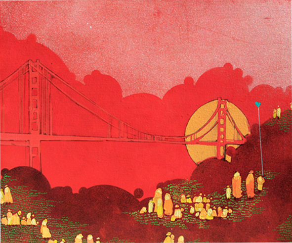 The Bridge Art Print