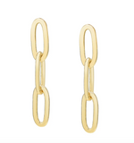 Triple Paperclip earring