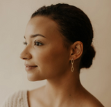 Triple Paperclip earring