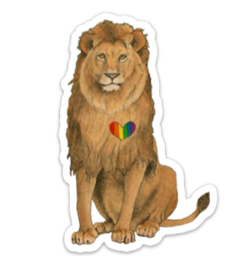 Lionheart Sticker
