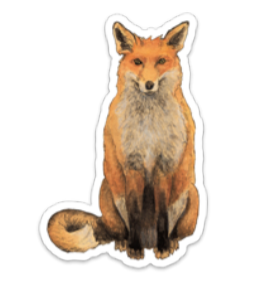 Fox Sticker