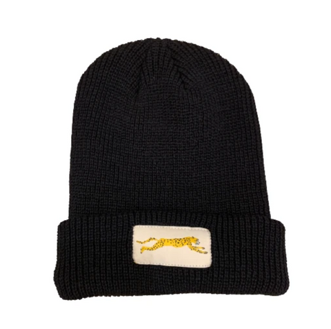 Cheetah Patch Beanie