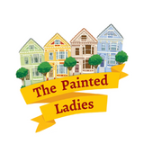 The Painted Ladies Art Print