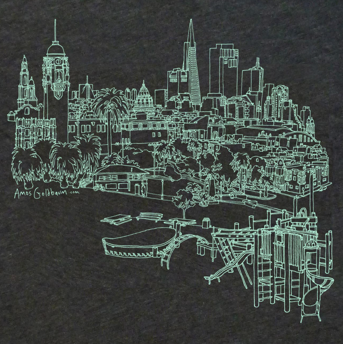 Dolores Park Tote Bag