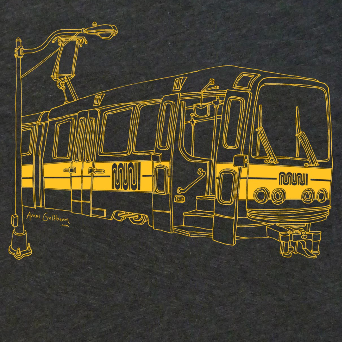 Muni Bus Tote Bag
