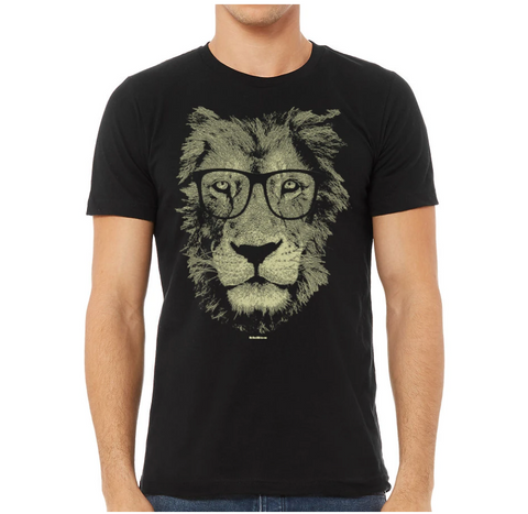 Lion Glasses T-Shirt