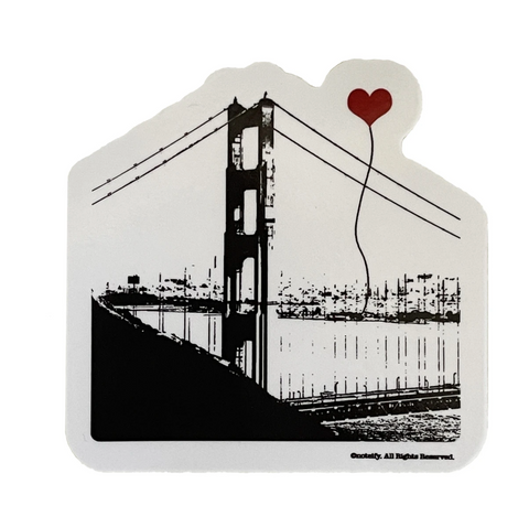 Bridge Sticker Golden Gate Bridge sticker – Local Take