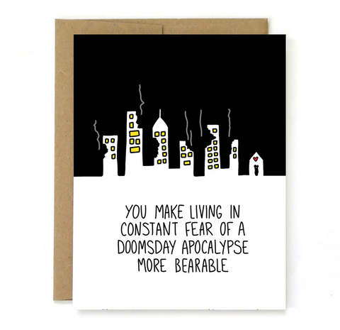 Doomsday Greeting Card