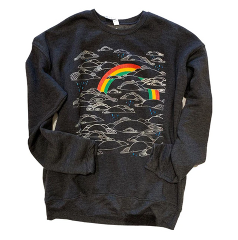 Rainbow Storm Sweatshirt