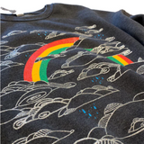 Rainbow Storm Sweatshirt