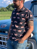 Cows Button Front Shirt