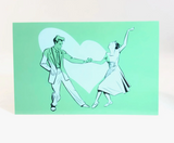 Swing Greeting Card