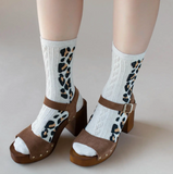 Leopard socks