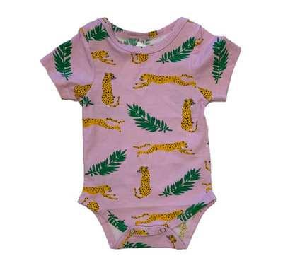 Cheetah Pink onesie
