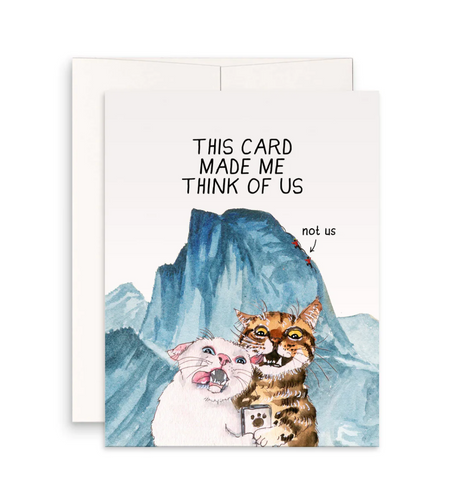 Cat Couple card