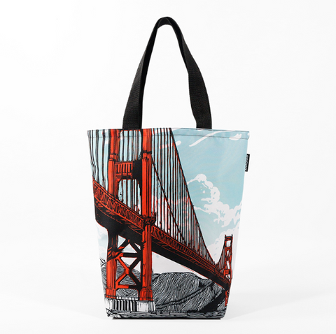 Golden Gate Bridge - 3 Fish Studios Tote