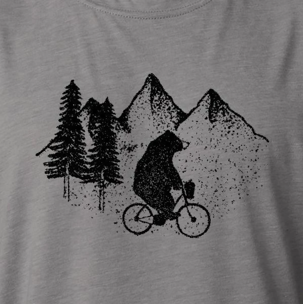 Bear in the Woods Men's tshirt