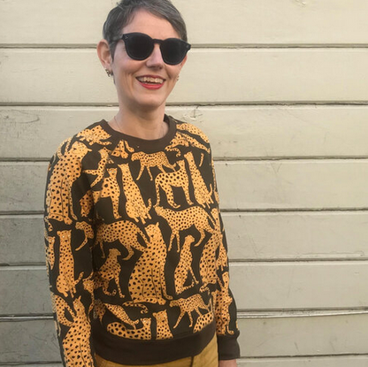 Cheetah Sweatshirt - Adult