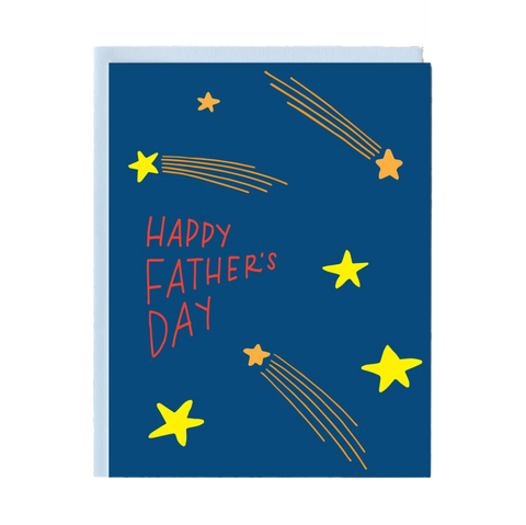 Shooting Stars Father's Day Greeting Card