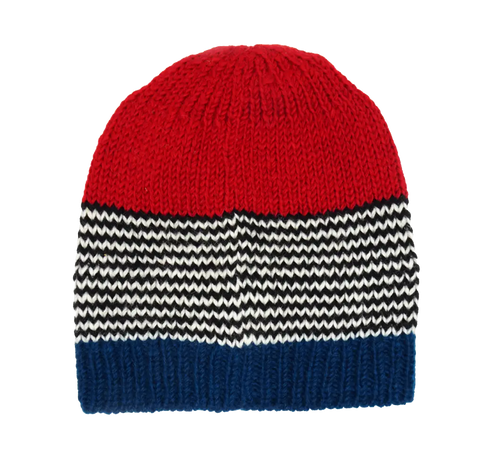 Striped Beanie