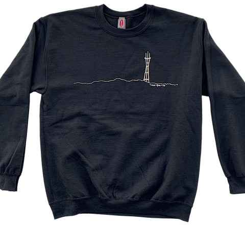 Sutro Tower Crew Pullover