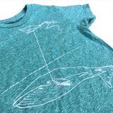 Whale with Kite Kid's T-Shirt