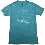 Whale With Kite Men's T-shirt