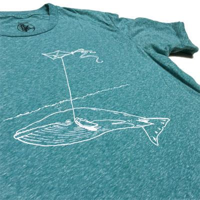 Whale With Kite Men's T-shirt