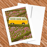 VW Buses in San Francisco art prints