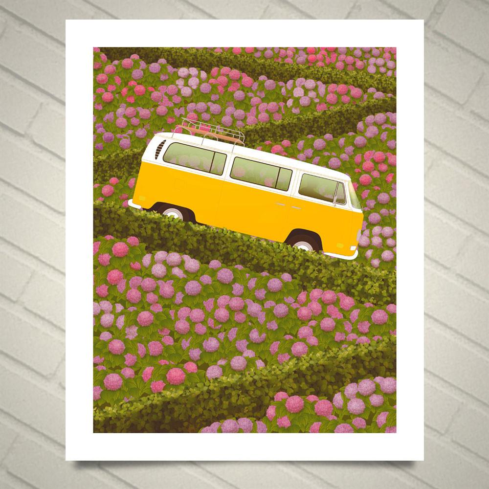 VW Buses in San Francisco