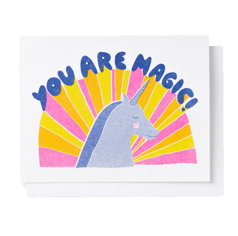 You are Magic greeting card
