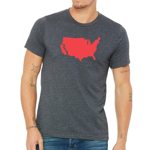 California Secession Men's tshirt