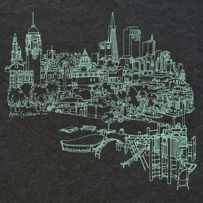 Dolores Park Baby Onesie