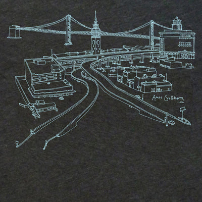 Ferry Building Kid's T-shirt