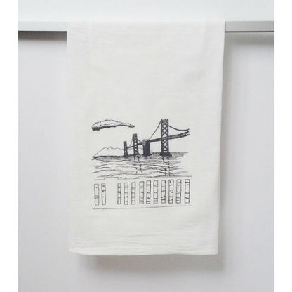 Bay Bridge Tea Towel