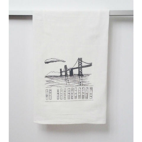 Bay Bridge Tea Towel