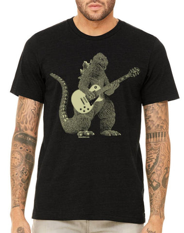 Godzilla Guitar Men's T-shirt
