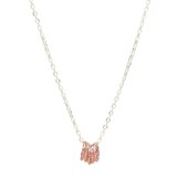 5 Tiny Circles Necklace