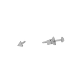 Tiny Triangle Studs