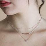 5 Tiny Circles Necklace