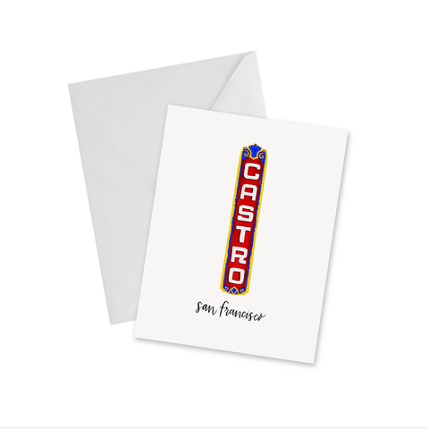 Castro Theater Greeting Card